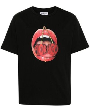 Maglietta fiorucci corta best sale