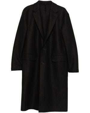 Harris Wharf London Cappotto Lungo Oversize - Nero