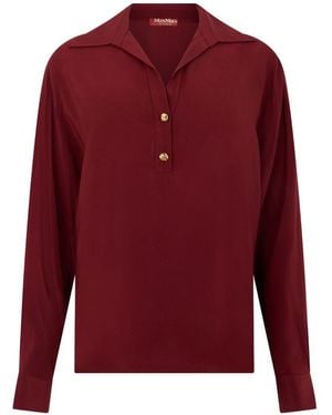 Max Mara Camicia Rossa - Rosso