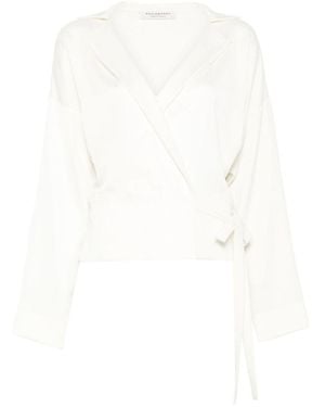 Philosophy Di Lorenzo Serafini Blusa A Portafoglio - Bianco