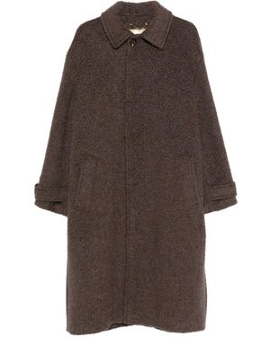 Golden Goose Cappotto Con Tasche - Marrone