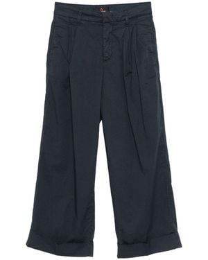 Peuterey Pantaloni Ralph Con Pieghe - Blu
