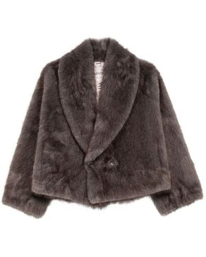 VALENTINI 1972 Giacca Eco Zibellino - Marrone