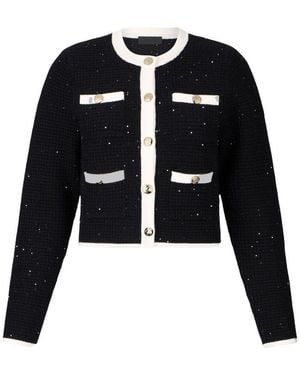 Liu Jo Lurex Cardigan - Black
