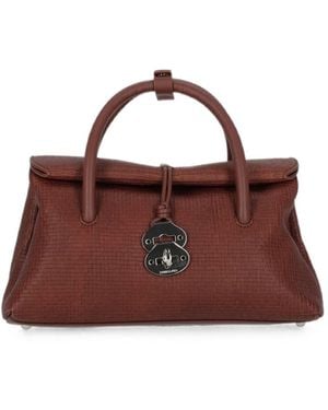 Zanellato Borsa A Mano Small Tote - Marrone
