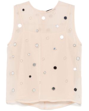 Seventy Top Cipria Con Fodera Completa - Neutro