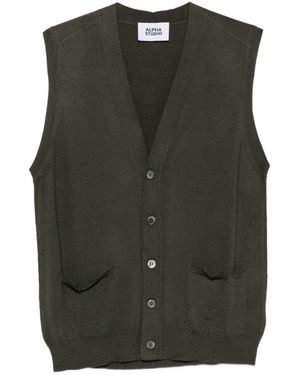 Alpha Studio Gilet - Verde