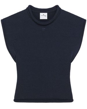Courreges Top - Blu