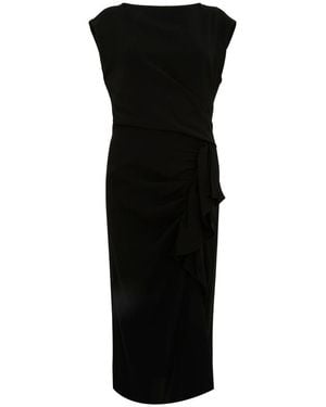 Max Mara 'Aia' Midi Dress - Black