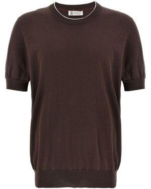 Brunello Cucinelli Maglia - Marrone