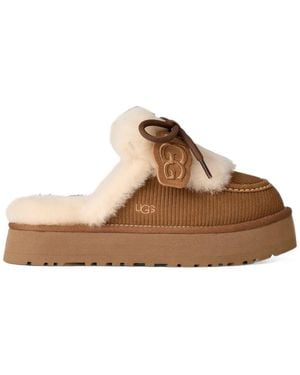 UGG Sabot Disquette Heritage Chestnut - Marrone