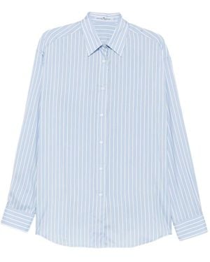 Ermanno Scervino Camicia A Righe - Blu
