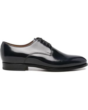 Ortigni Scarpe Stringate Nere Lucide - Nero