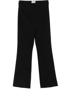 Emme Pantaloni Neri Zamia Elasticizzati - Nero