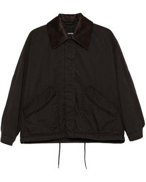 Aspesi Giacca Marrone Con Coulisse - Nero