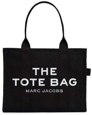 Marc Jacobs The Top Zip Large Tote - Black