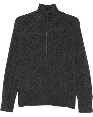 Alpha Studio Maglia A Collo Alto - Nero