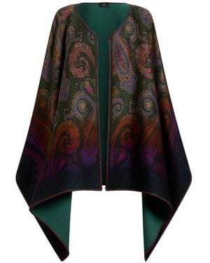 Etro Mantella Reversibile - Nero