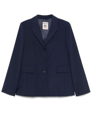 Semicouture Blazer Nemesi Monopetto - Blu