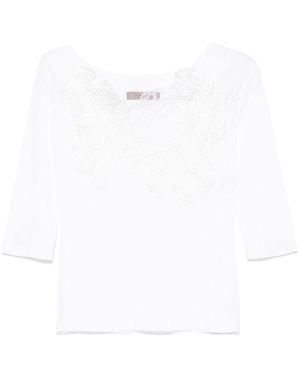 D. EXTERIOR Top - White