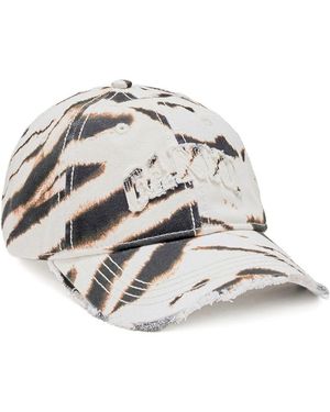 Ganni Cappellino Da Baseball - Bianco