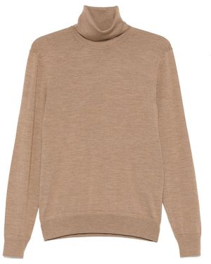 Tom Ford Maglia A Collo Alto - Neutro