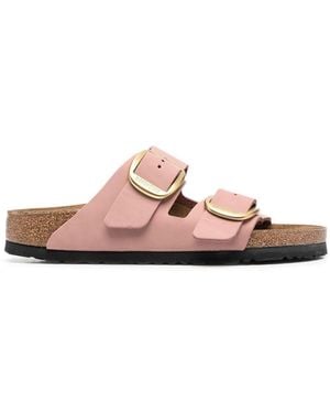 Birkenstock Sandali 'arizona' con fibbia color oro in pelle - Rosa