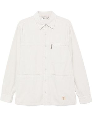 Aspesi Camicia A Maniche Lunghe - Bianco