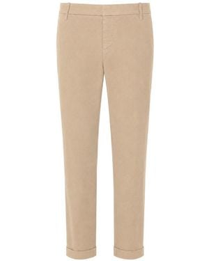 Dondup Pantaloni Chino Gaubert Slim Fit - Neutro
