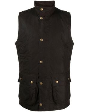 Barbour 'Westmorland Wax' Waistcoat - Black