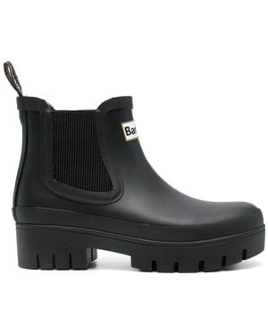 Barbour Halton Ankle Wellingtons - Black