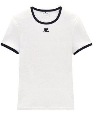Courreges T-Shirts And Polos - White