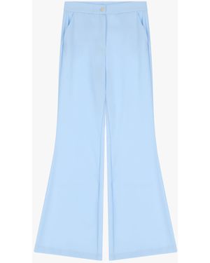 Dixie Pantaloni A Campana A Vita Alta - Blu