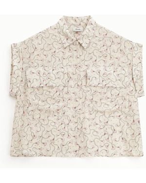 Dixie Chemise Imprimée Avec Poches - Neutre