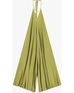 Dixie Combinaison Large Sans Manches À Encolure Américaine - Vert