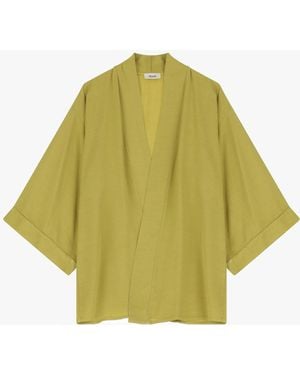 Dixie Blazer Senza Chiusura Ampio - Giallo