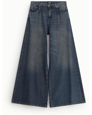Dixie Jean Large Taille Haute À Cinq Poches - Bleu