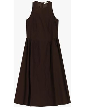 Dixie Robe Midi Évasée Sans Manches - Multicolore