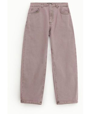Dixie Jeans Jambe Large Taille Haute Uni - Multicolore