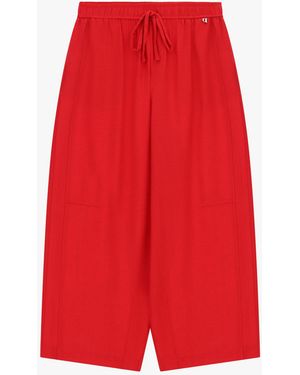 Dixie Pantaloni Ampi Con Elastico E Coulisse - Neutro