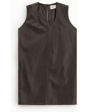 Dixie Robe Courte Sans Manches À Zip Arrière - Noir