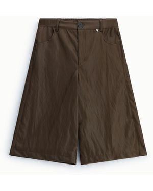 Dixie Bermuda Taille Mi-Haute Avec Poches Latérales - Neutre