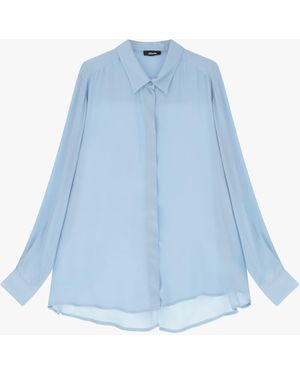 Dixie Camicia Con Colletto Classico - Blu