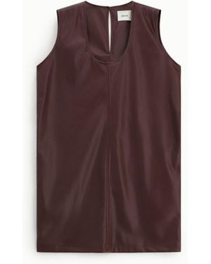 Dixie Robe Courte Sans Manches À Zip Arrière - Violet