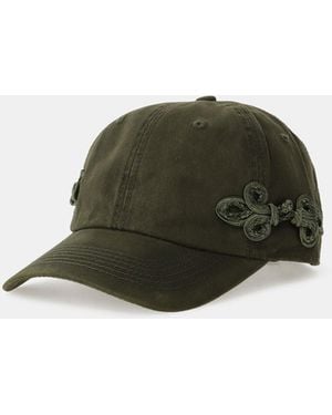 Dixie Casquette À Sangle Réglable Et Galon Latéral - Vert