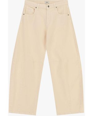 Dixie Jean Ballon Taille Haute Cinq Poches - Neutre