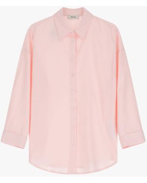 Dixie Chemise Femme Col Classique - Rose