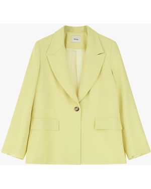 Dixie Blazer Con Chiusura A Bottone - Giallo