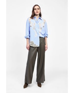Dixie Pantaloni Ampi - Blu