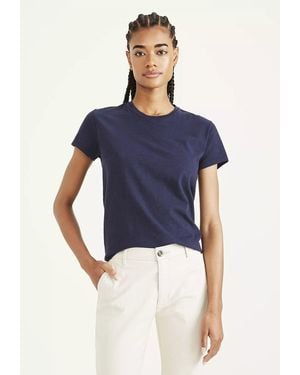 Dockers Favorite Tee Shirt, Slim Fit - Azul